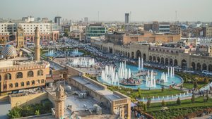 Erbil, the capital of the Kurdistan Region. Harmonisation of tariffs between the two regions was a hurdle in Iraq's WTO application
