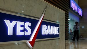 A Yes Bank branch in Mumbai. Emirates NBD is among bidders reportedly interested in securing a 51% stake