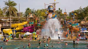 Kuwait Entertainment City tourism Dubai's Wild Wadi Water Park. A planned Kuwait Entertainment City is expected to feature indoor and outdoor amusement and water parks, athletic facilities and gaming centres