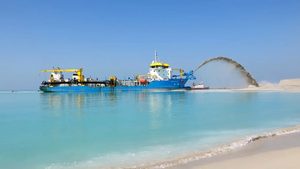 NMDC's contract with Adnoc for the Ruwais LNG project includes the removal of 15 million cubic metres of material across a five-kilometre channel