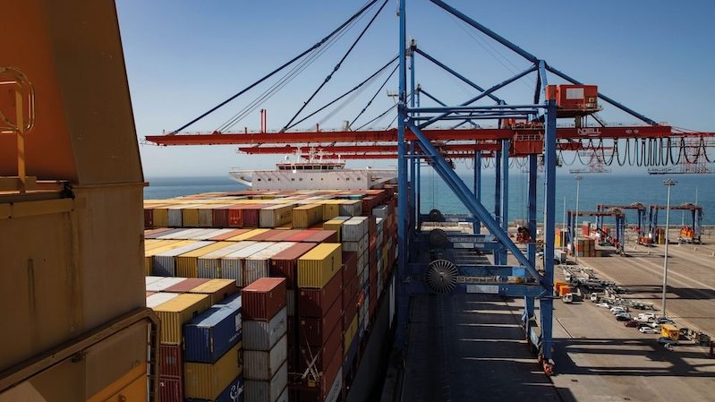 Water, Waterfront, Cargo Container