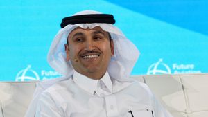 Saudi Arabia's Minister of Transport, Saleh bin Nasser Al-Jasser, speaks during the Future Aviation Forum in Riyadh, Saudi Arabia, May 9, 2022. REUTERS/Ahmed Yosri