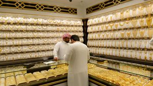 The Gold Souk in Deira, Dubai. The UAE has increased its gold holdings and surveys suggest gold's long-term value is an important factor