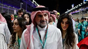PIF governor Yasir Al-Rumayyan pictured at the Saudi Arabia Grand Prix in Jeddah earlier this year. The sovereign wealth fund has $978bn in assets