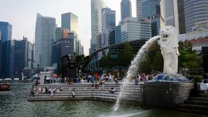 The Singapore CBD. Dubai is being viewed as an increasingly important destination by the Bank Of Singapore