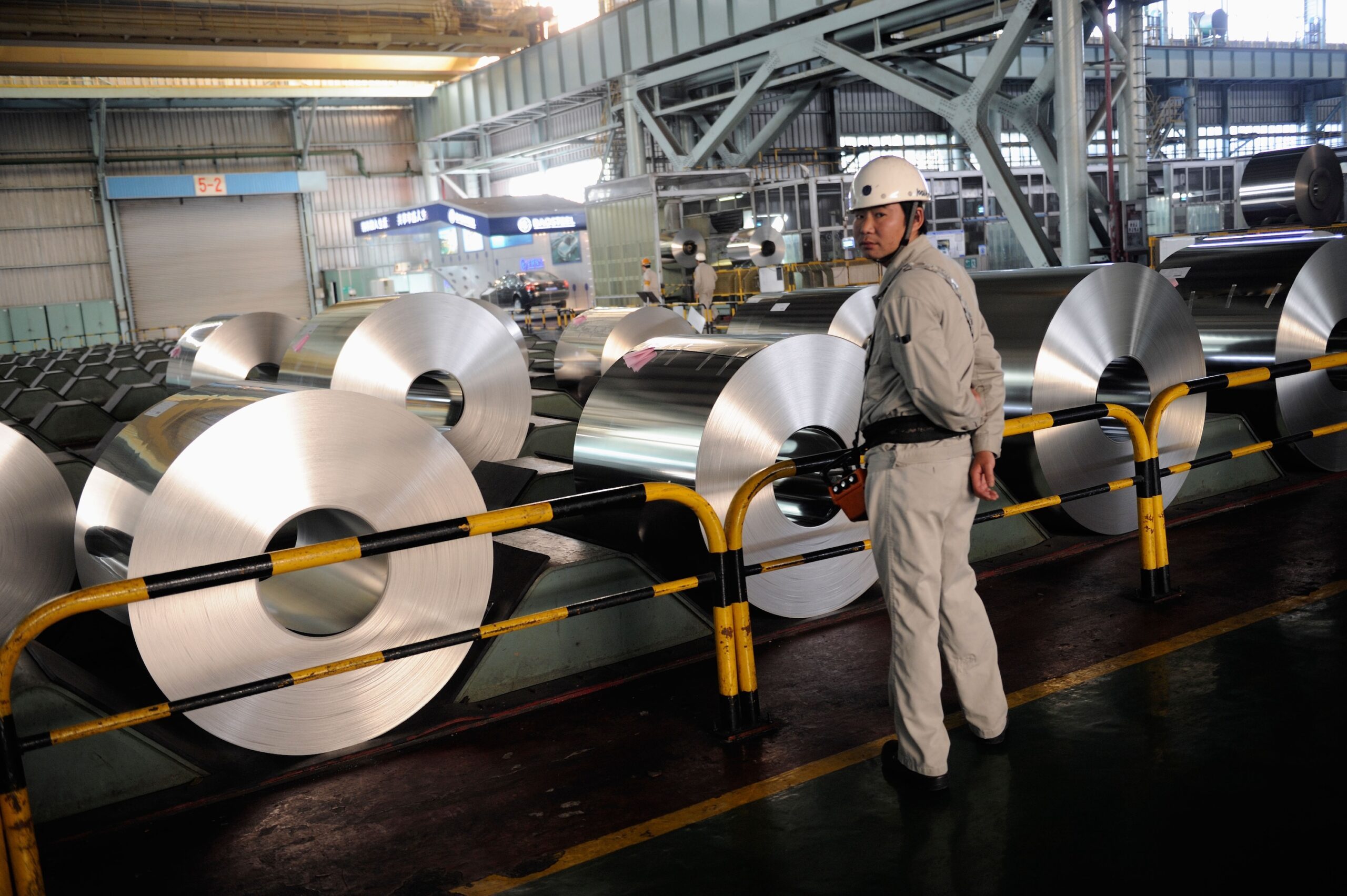 As China's economy slows, demand for steel has dropped, forcing producers to sell internationally