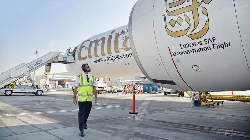 Finnish producer Neste is supplying Emirates with three million gallons of SAF in 2024 and 2025, while Shell began supplying SAF at Dubai Airport last year