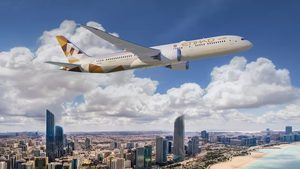 The number of Etihad destinations rose to 81 from 70 a year ago