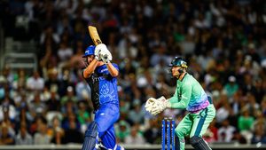 A Hundred cricket match between Oval Invincibles and London Spirit. Saudi Arabia may introduce a new team to the league
