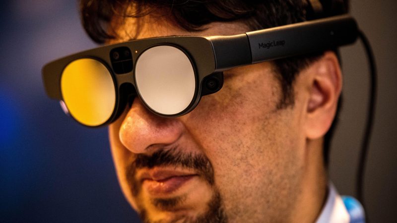The flagship Magic Leap 2 headset uses in-house technology
