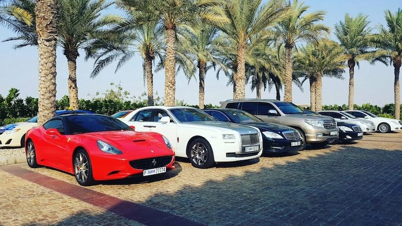 The number of parking spaces in Dubai rose 3 percent annually to 200,000