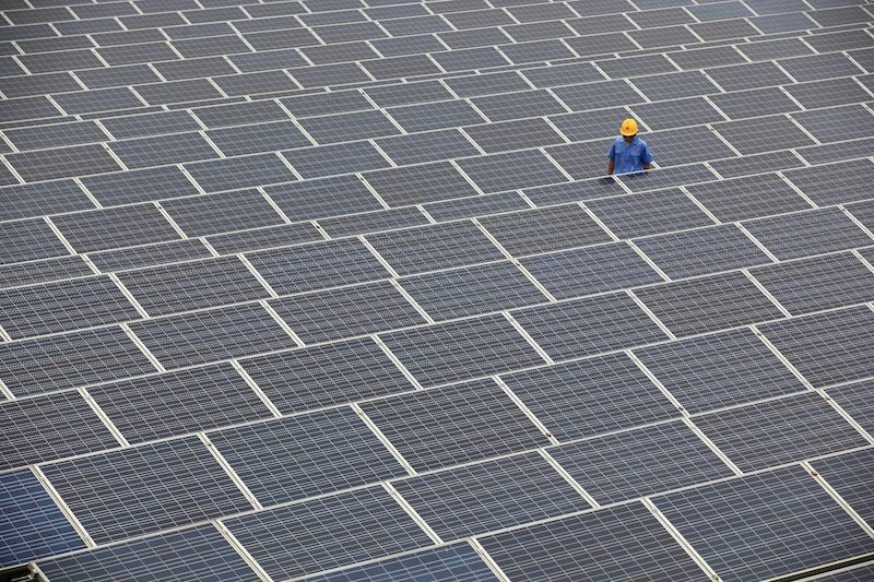 Electrical Device, Solar Panels, Outdoors