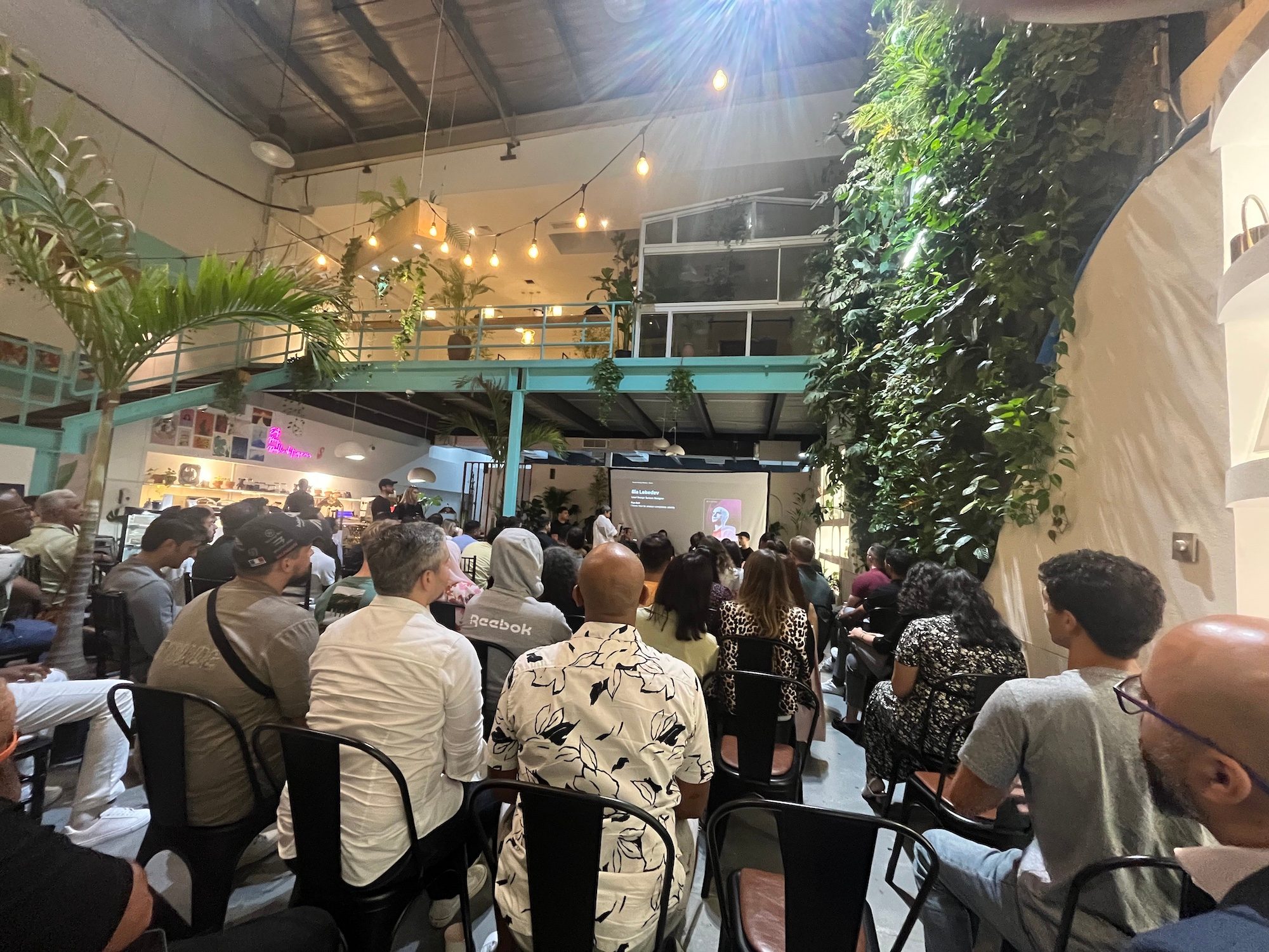Revolut's invitation-only Product Design Meetup featured talks from lead design system engineers Ilia Lebedev and Noelle Ghanem, along with product designers Viktor Kozyriev and Kristiana Vitez