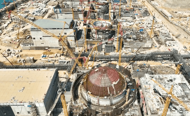 The Akkuyu nuclear power plant in Turkey. The first reactor is expected to be commissioned next year