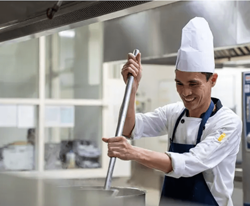 ADNH Catering provides food and support services in the UAE and through a joint venture in Saudi Arabia with Compass Group