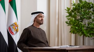 UAE President Sheikh Mohamed bin Zayed Al Nahyan said Japan and the UAE hope to strengthen bilateral ties and explore new opportunities