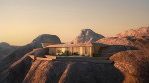 Red Sea hotels Desert Rock, 'a hotel that’s literally built into the side of the mountain', is expected to open this year