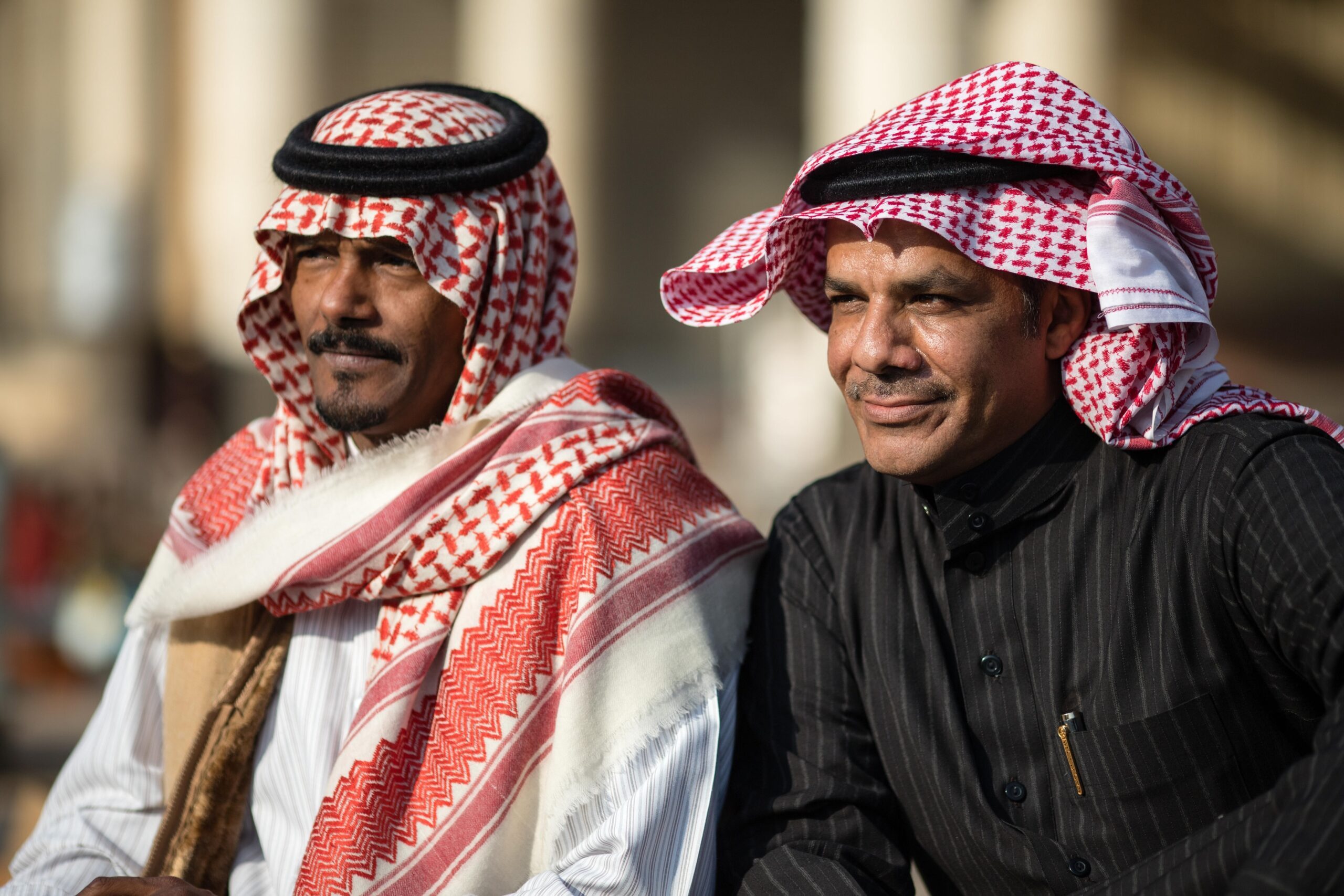 Local vendors at the Souq Al Zel in Riyadh. The Saudi economy will come out of negative year-on-year growth this year "almost certainly" said one analyst