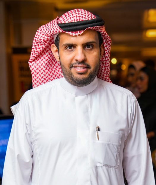People, Person, Adult Hassan AlBalawi says the smart helmet is providing insights into safety and productivity