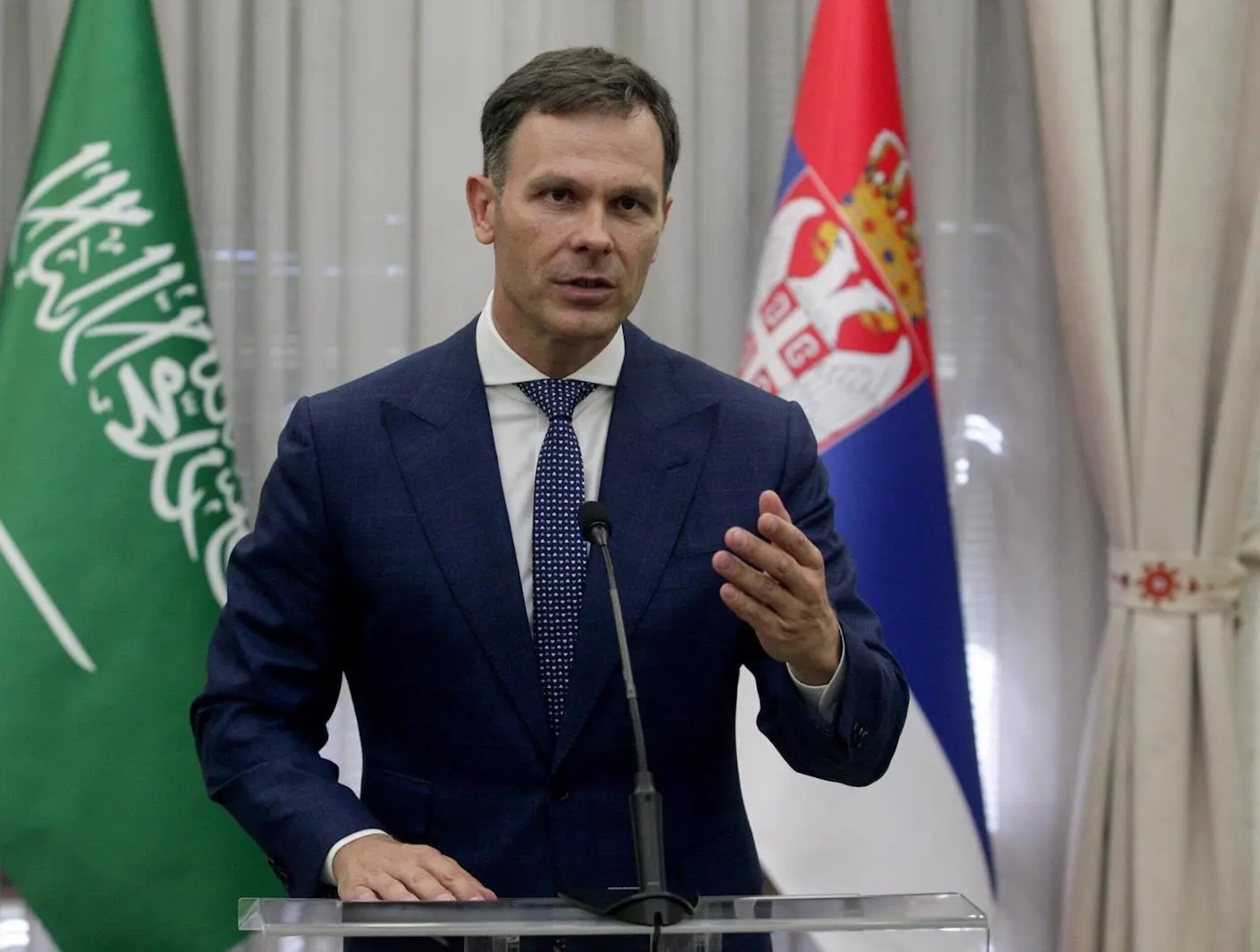 Saudi fund Serbia Serbian deputy prime minister Siniša Mali