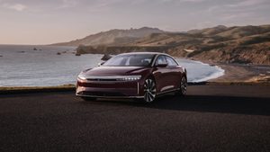 Lucid shares. The Lucid Grand Touring. The company delivered 500 more cars than expected in Q3
