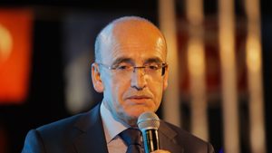 Turkey's finance minister Mehmet Şimşek said the ban on short selling domestic stocks is under review