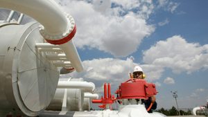 A worker at a natural gas control centre in Turkey. Epias trades wholesale natural gas and electricity markets