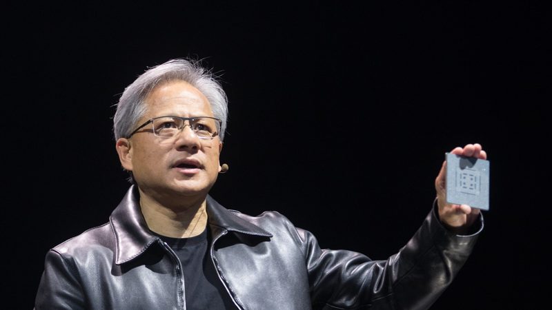 Nvidia shares Jensen Huang