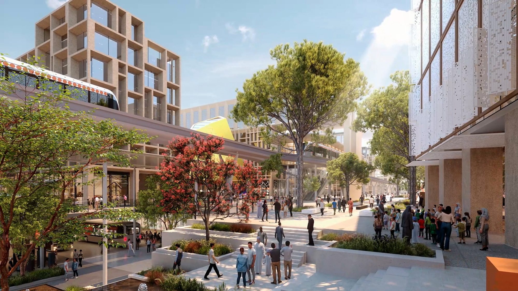 City, Urban, Shop A new light rapid rail transit system, similar to London’s Docklands Light Railway, will form the new spine of the city