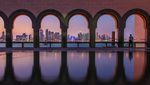 Qatar economy Doha skyline