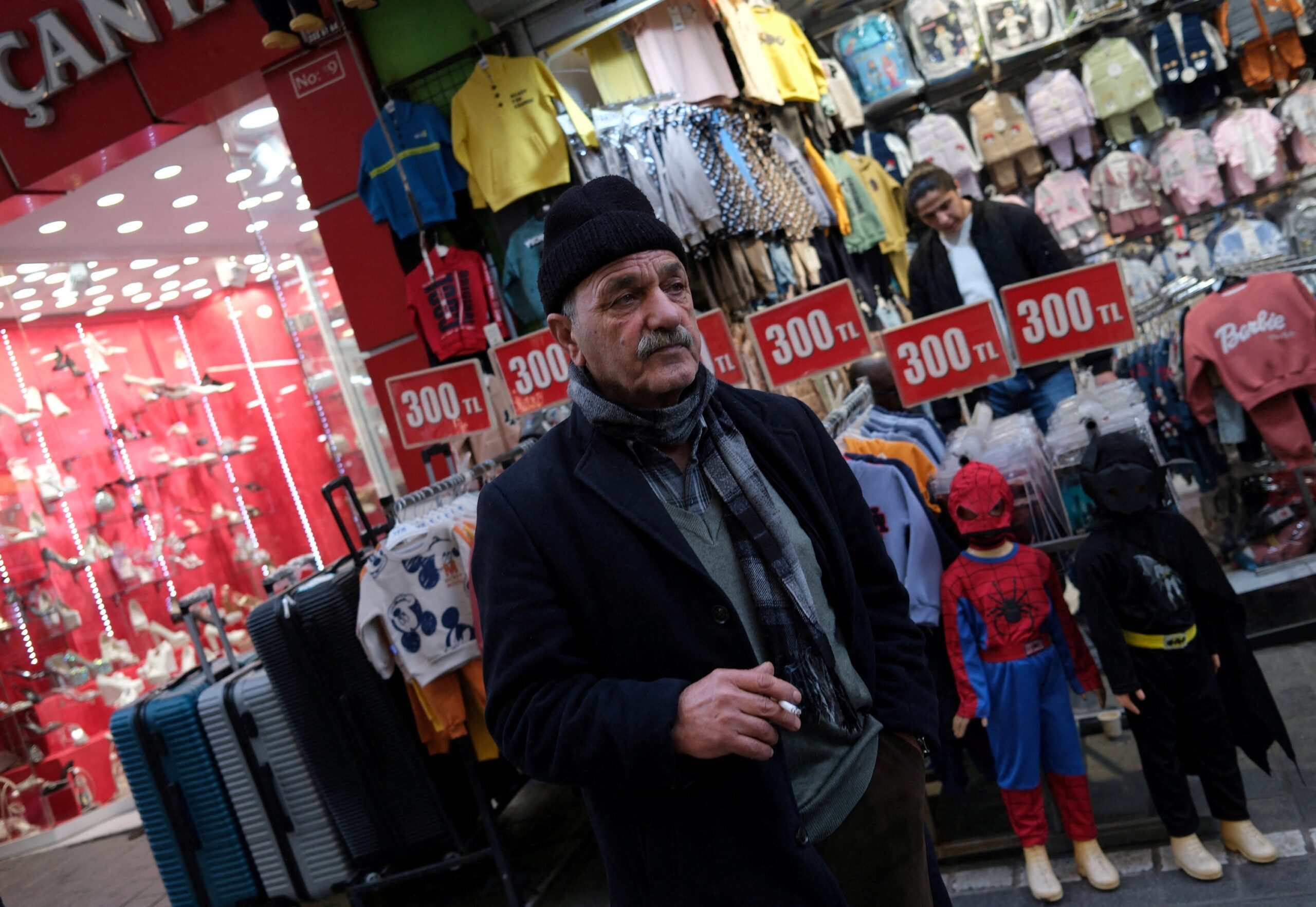 A shopping district in Istanbul. Some forecasters think Turkey's central bank will cut interest rates this month