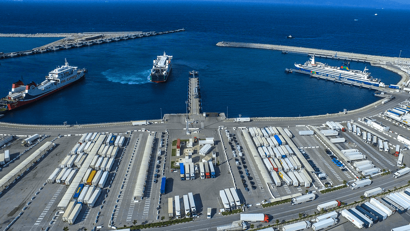 Tanger Med handled 477,000 trucks last year and plans to double its capacity