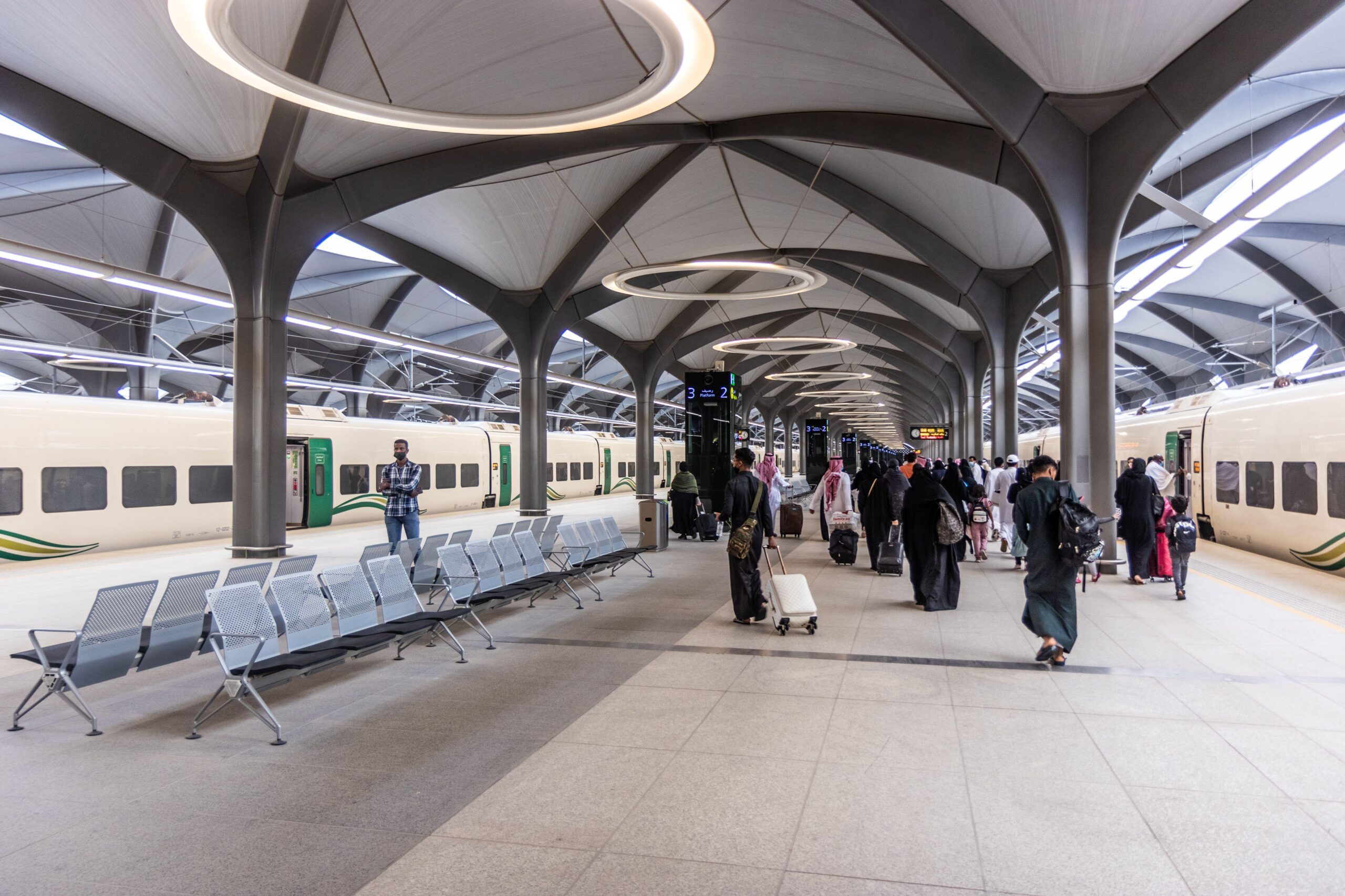 Medina Station, Saudi Arabia: Saleh Al Jasser, minister of transport announced the launch of the Asasat Programme, to increase Saudi participation in the rail sector