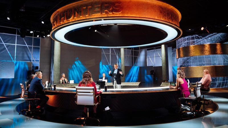 An entrepreneur's pitch on Unicorn Hunters. The production team is in 'advanced talks' with Saudi and Qatari-owned media