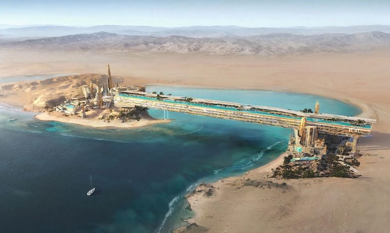 Neom's Treyam project. Moody's estimates that spending by the government and PIF will continue to exceed 20% of non-hydrocarbon GDP