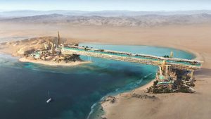 Neom's Treyam project. Moody's estimates that spending by the government and PIF will continue to exceed 20% of non-hydrocarbon GDP
