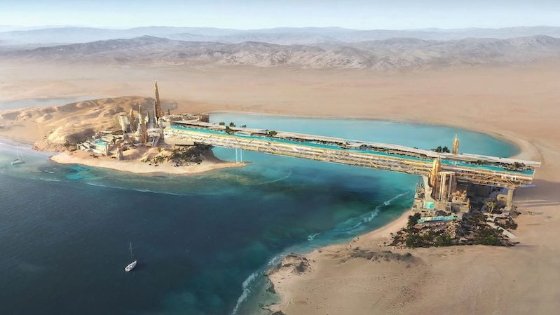 Neom's Treyam project. Moody's estimates that spending by the government and PIF will continue to exceed 20% of non-hydrocarbon GDP