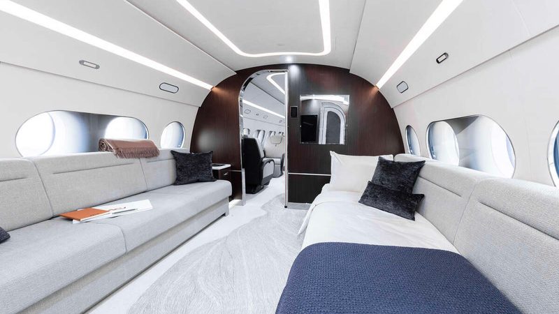 ACJ TwoTwenty cabin interior