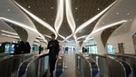 Passengers at King Abdullah Financial District station on the Riyadh Metro. The city has emerged as a hub for Middle East startups