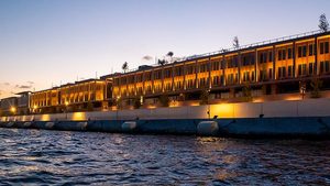 Istanbul’s luxury cruise terminal has a 980m pier and was opened in 2021