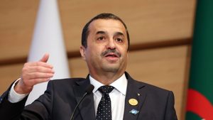Algeria's minister of energy and mines, Mohamed Arkab. The country discovered significant deposits of lithium in 2024