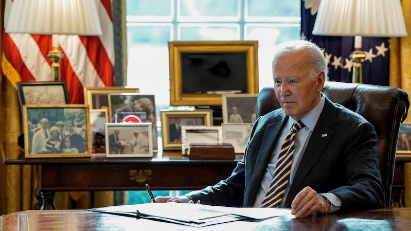 US president Joe Biden imposed the broadest package of sanctions so far targeting Russia's oil and gas revenues on Friday