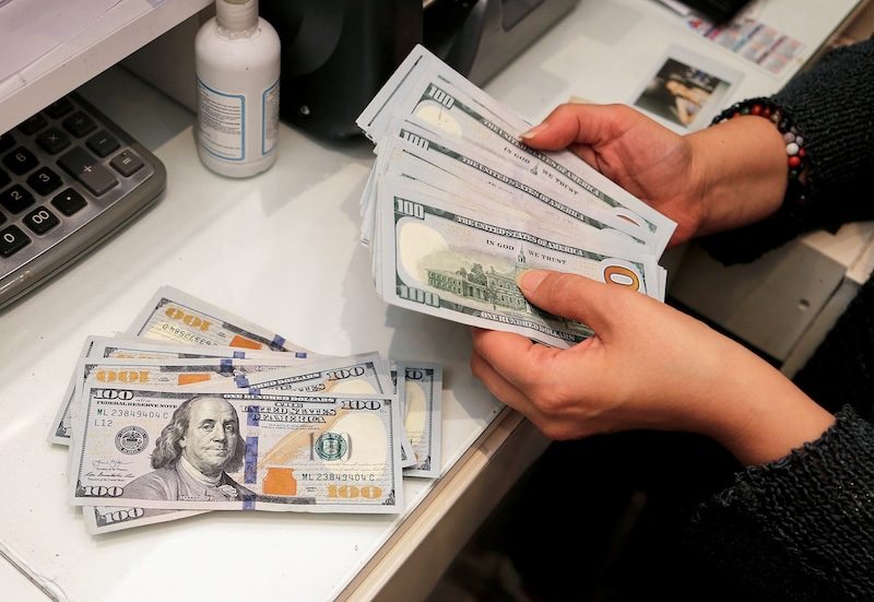 A currency exchange office in Ankara. Turkey's government is planning a second pension payment increase in June this year