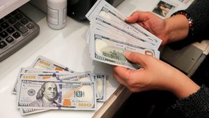 A currency exchange office in Ankara. Turkey's government is planning a second pension payment increase in June this year