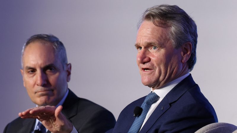 Brian Moynihan, CEO of Bank of America, said that banks are ready to 'come in hard' on cryptocurrencies if regulations allow