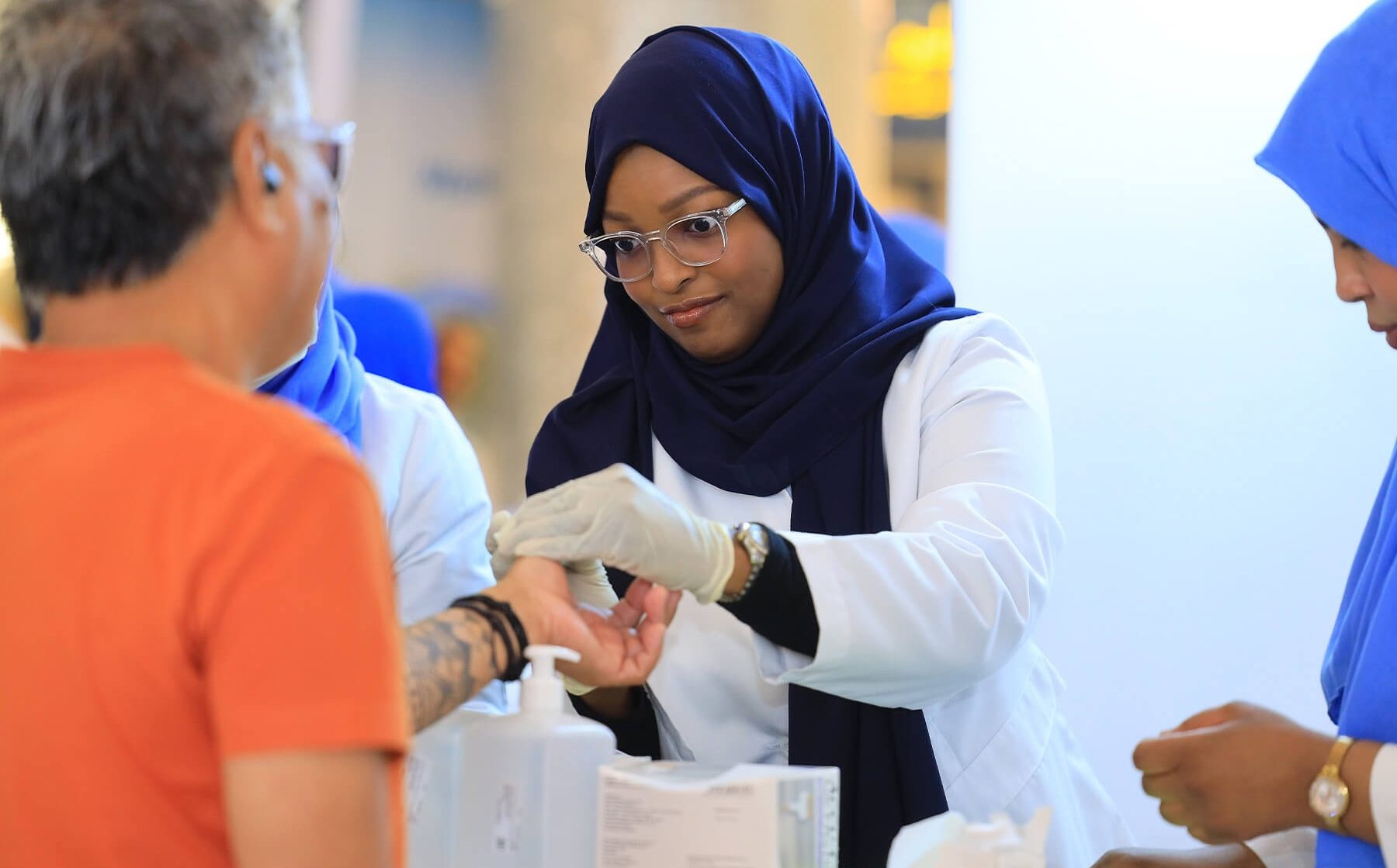A diabetes awareness event organised by the Dr Soliman Abdel Kader Fakeeh Hospital; the Saudi medical company conducted the largest IPO, selling 21.5 percent of its stock for $764 million