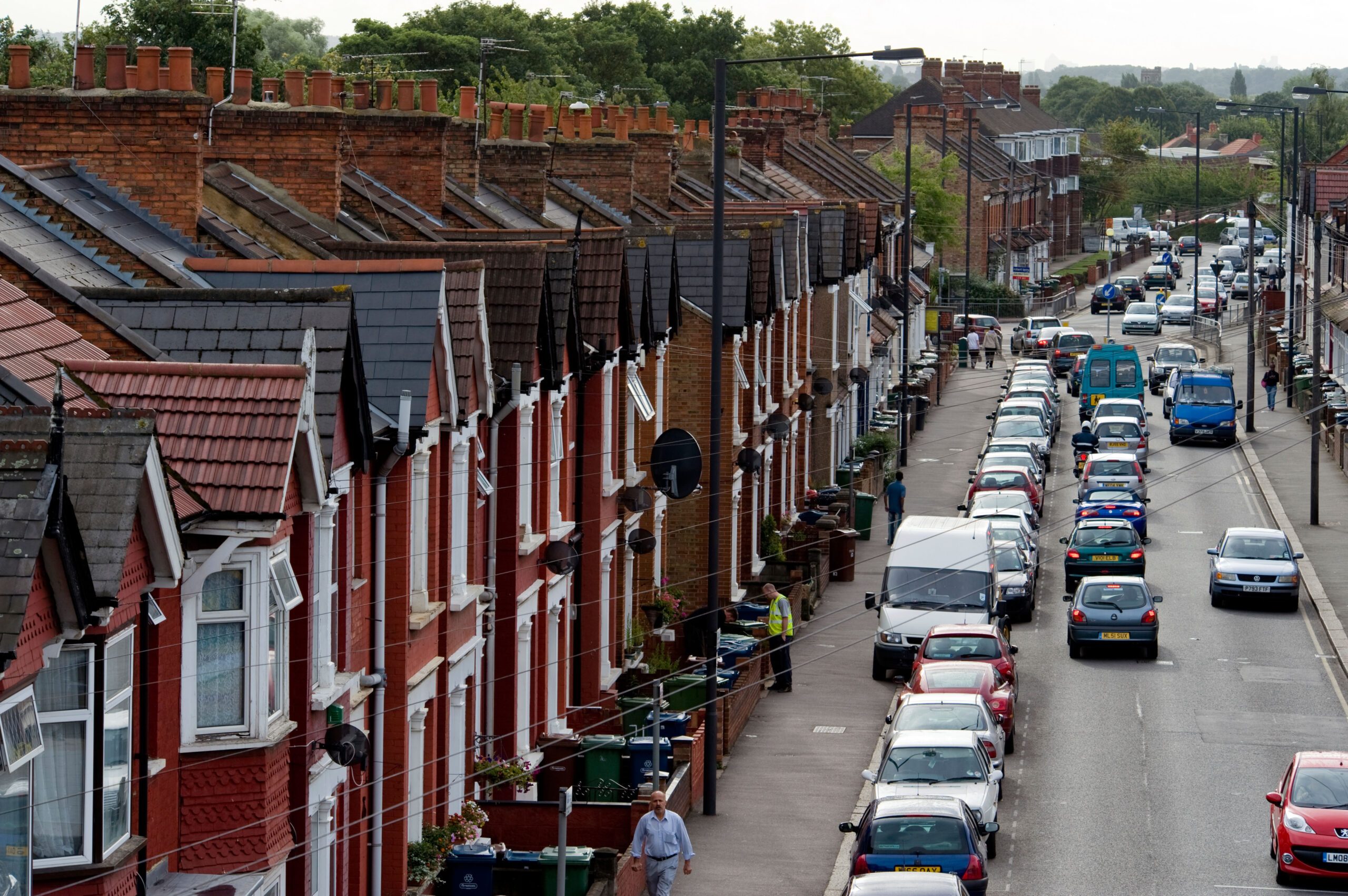 London property street in Harrow