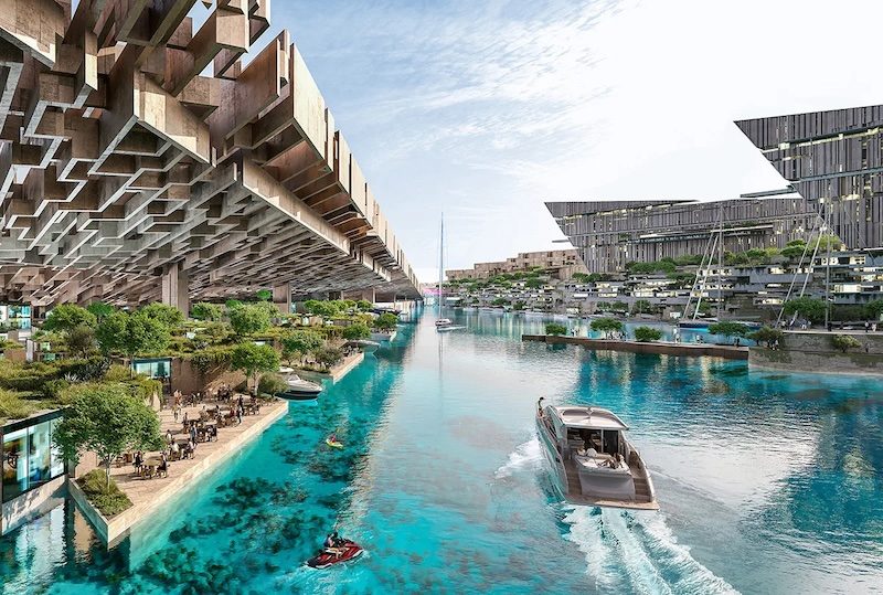 Neom's Jaumur resort. Saudi Arabia aims to expand strategic spending through 2025 on development and giga-projects