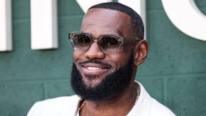 American professional basketball player LeBron James arrives at the Los Angeles Premiere Of Peacock's 'Shooting Stars' held at the Regency Village Theatre on May 31, 2023 in Westwood, Los Angeles, California, United States. (Photo by Xavier Collin/Image Press Agency) Credit: Image Press Agency/Alamy Live News
