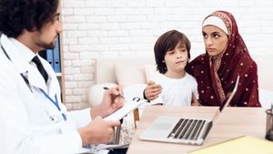 A doctor's appointment. Saudi Arabia wants the private sector to account for 45% of healthcare spending by 2030